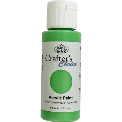 Farba akrylowa R&L Crafter's Choice 59ml, Zielona/Fluorescent Green